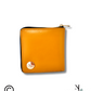 Mandala Yellow Lippan Art Mini Wallet