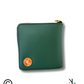 Elephant Green Lippan Art Mini Wallet