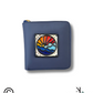 Sunset Blue Lippan Art Mini Wallet