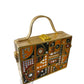 Party Lippan Art Box Sling Bag