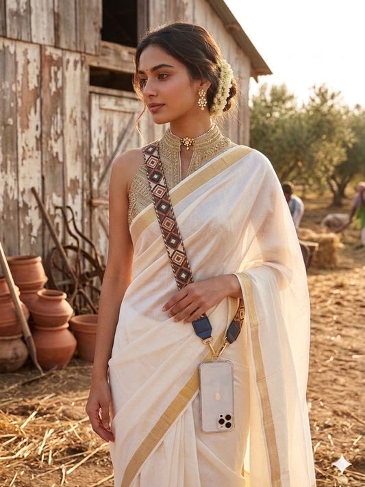 Amber Weave Sling Belt