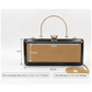 Black Rectangle Clutch Sling – Plain Handcrafted Bag