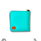 Lotus Teal Lippan Art Mini Wallet