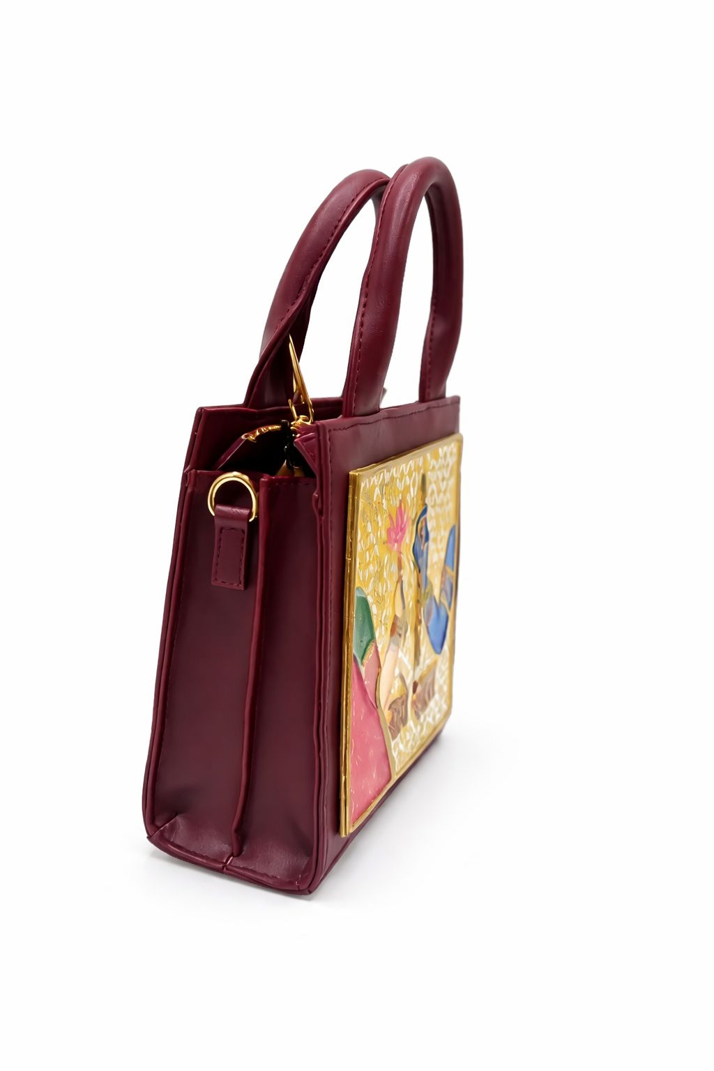 Radhe Shyam Lippan Art Handbag/ Sling