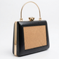 Black Trapezium Clutch Sling – Plain Handcrafted Bag