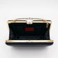 Black Trapezium Clutch Sling – Plain Handcrafted Bag