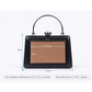 Black Trapezium Clutch Sling – Plain Handcrafted Bag
