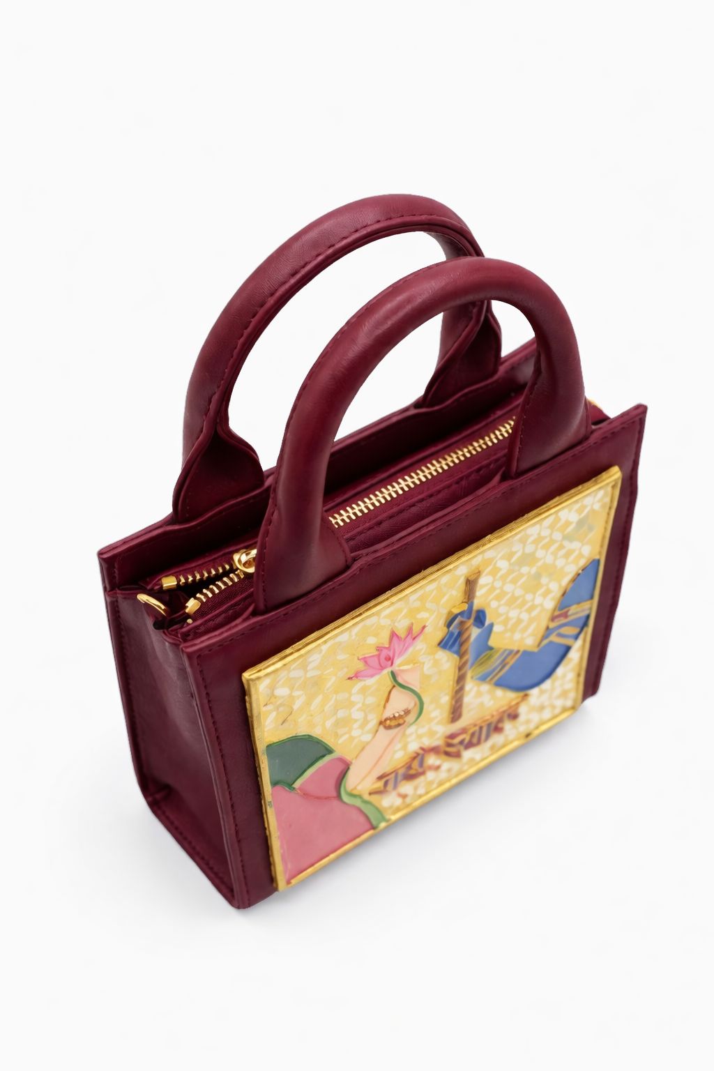 Radhe Shyam Lippan Art Handbag/ Sling