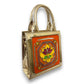 Lotus Handcrafted Lippan Art Handbag/ Sling