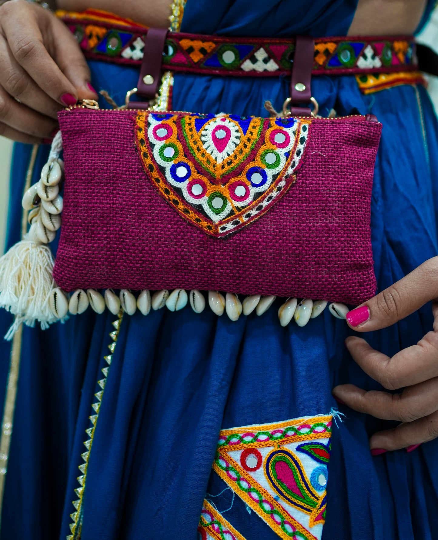 Tej Raas Handcrafted Waist Bag