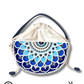 Blue Horizon Semi Circle Lippan Art Potli Sling