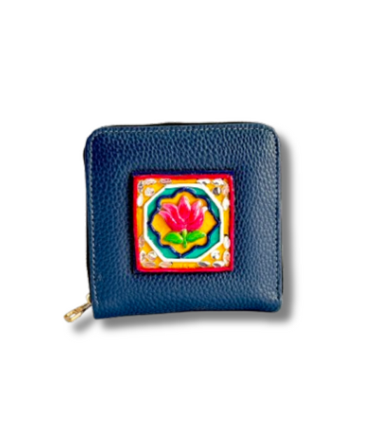 Lotus Lippan Art Mini Handcrafted Wallet