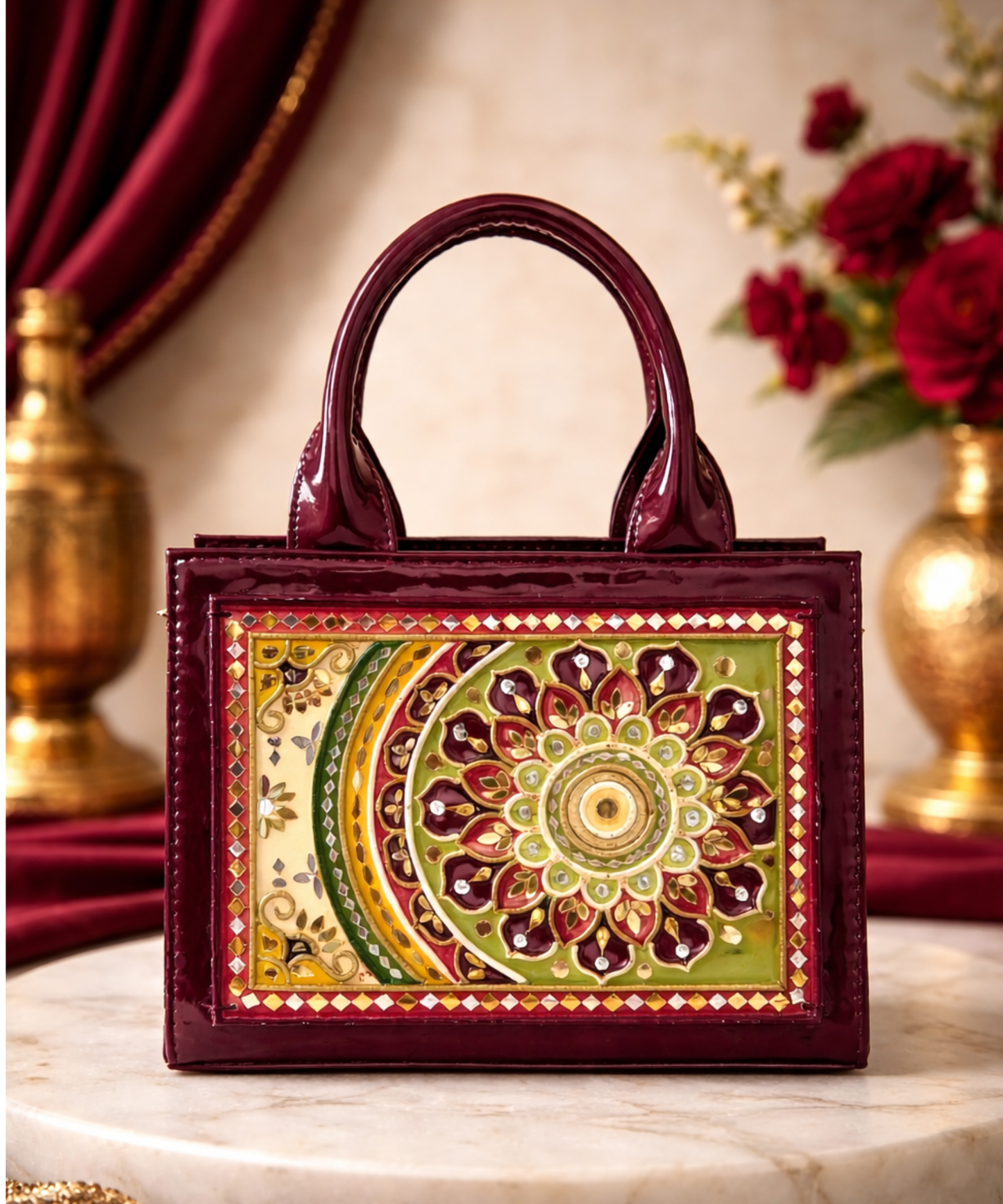 Custom Made Lippan Art Bag