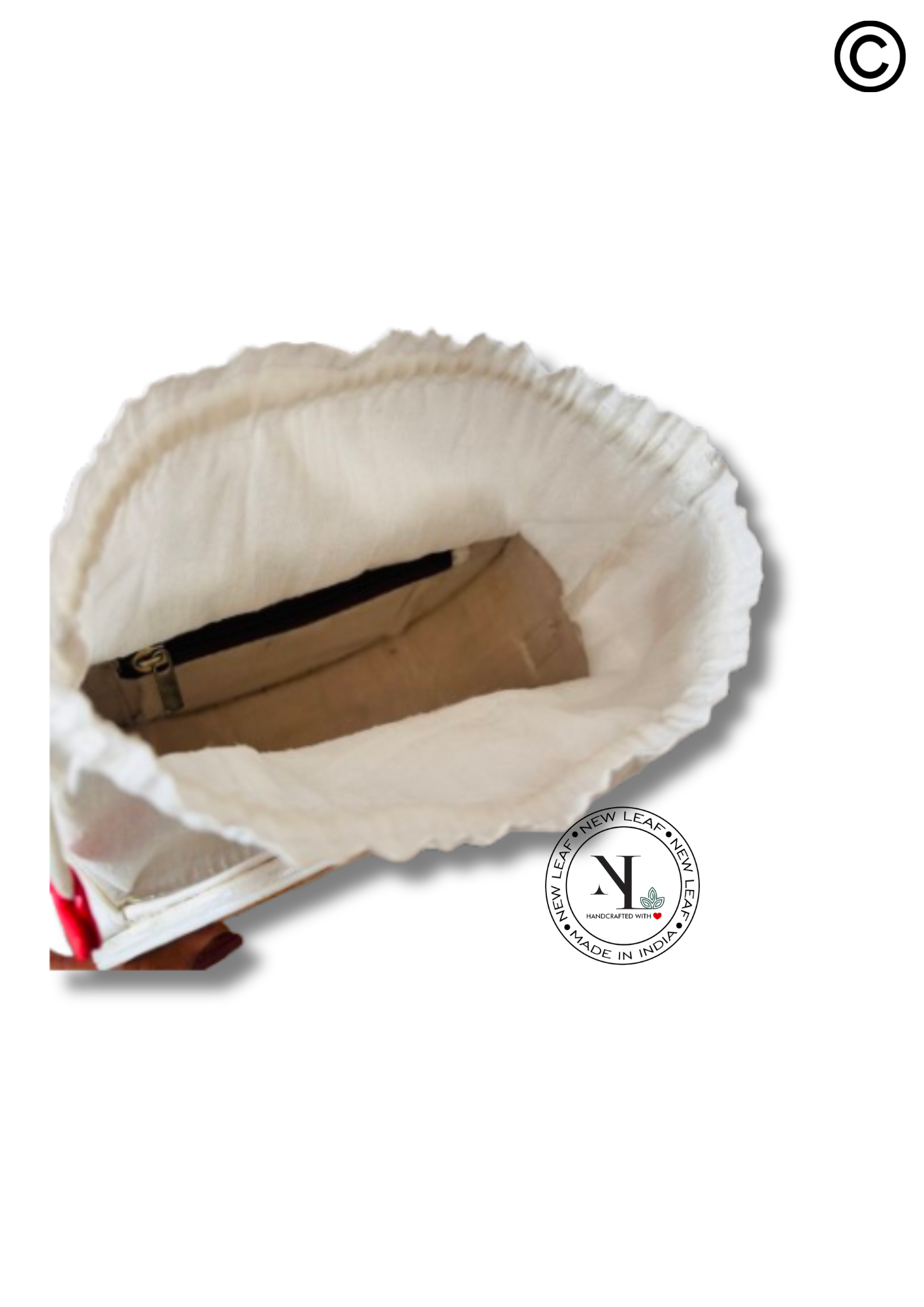 Blushing Rose Lippan Art Potli Sling Bag