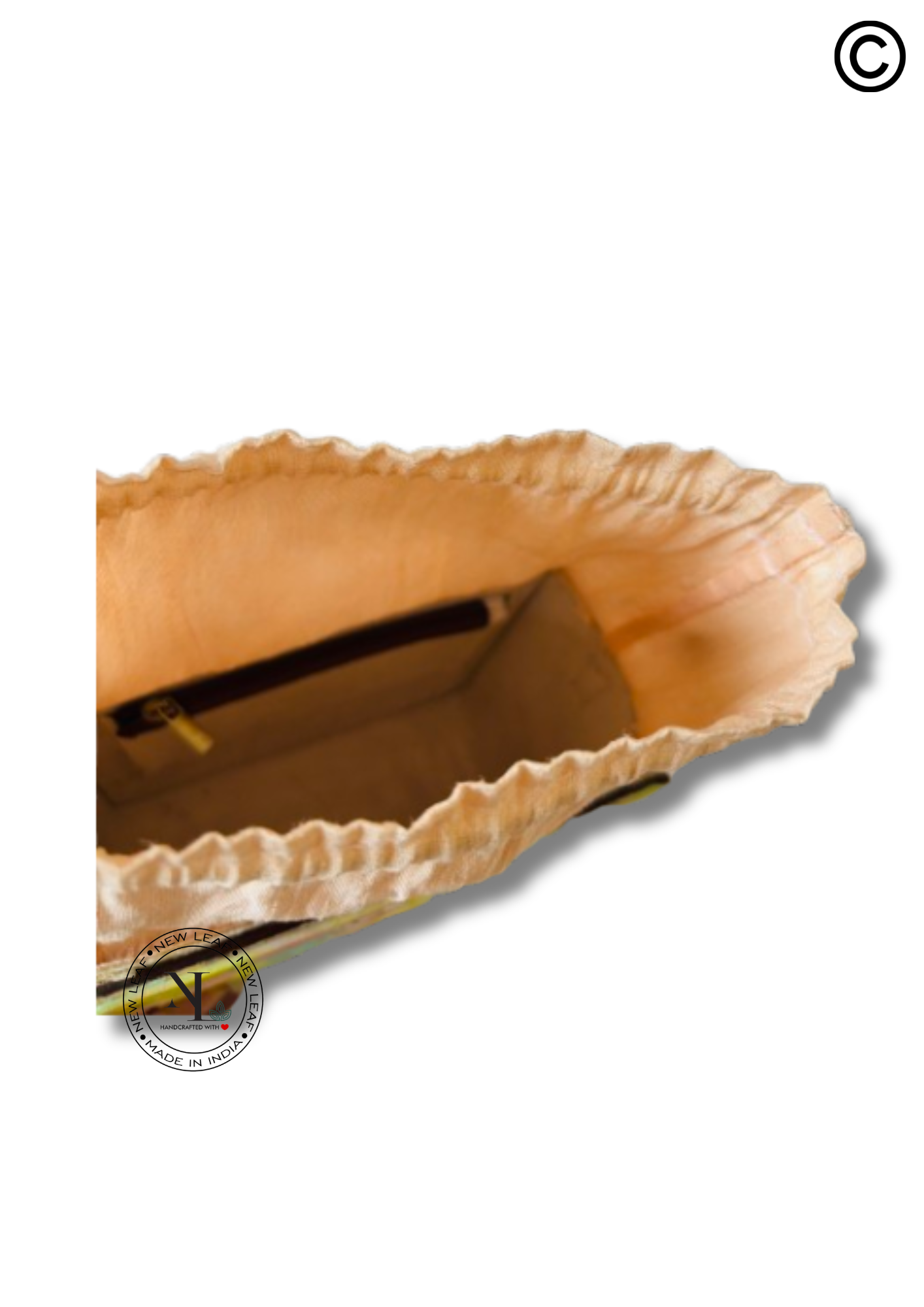 Lotus Reverie Lippan Art Potli Sling Bag