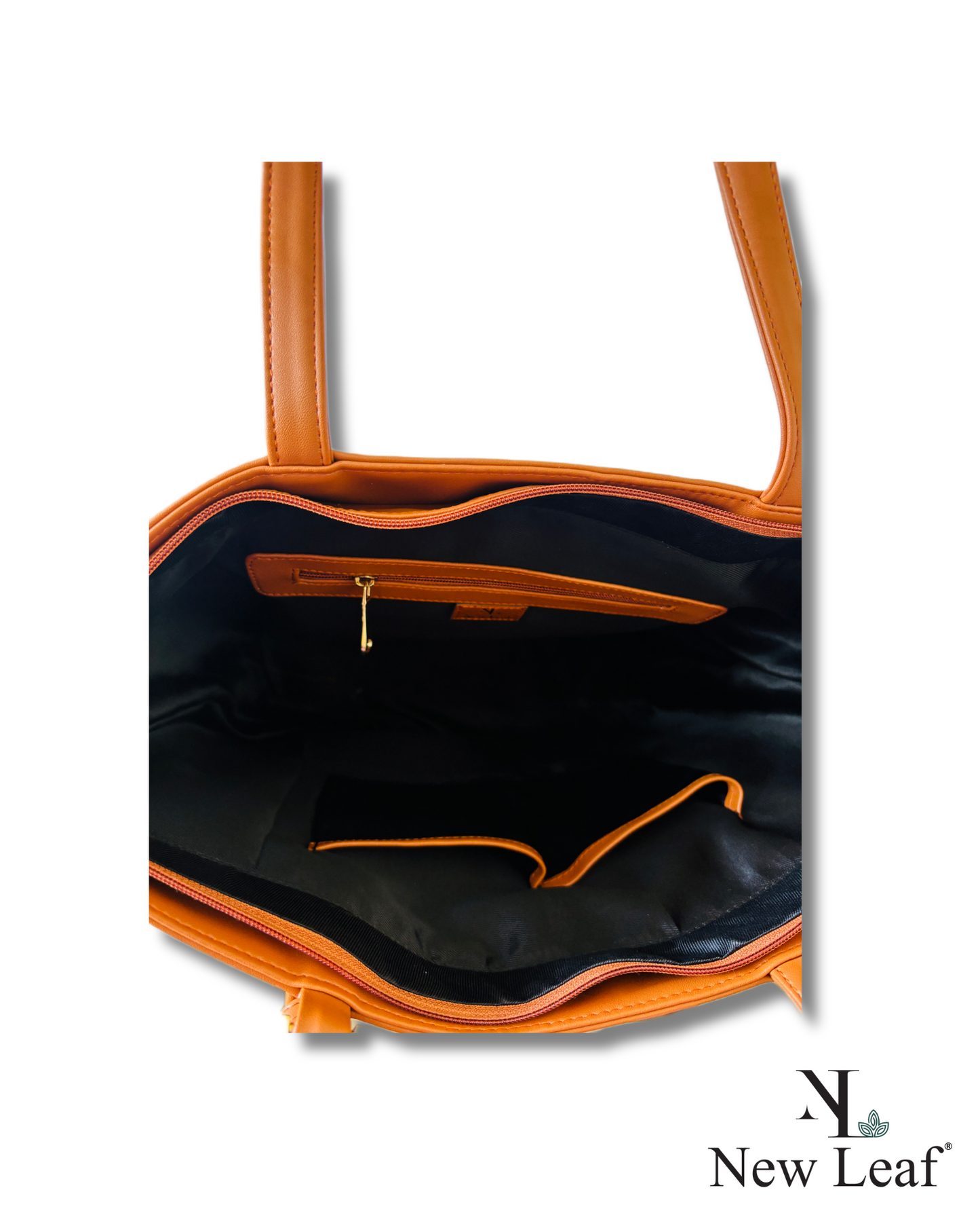 Earthy charm Hand Painted Blue Pottery Tote Bag