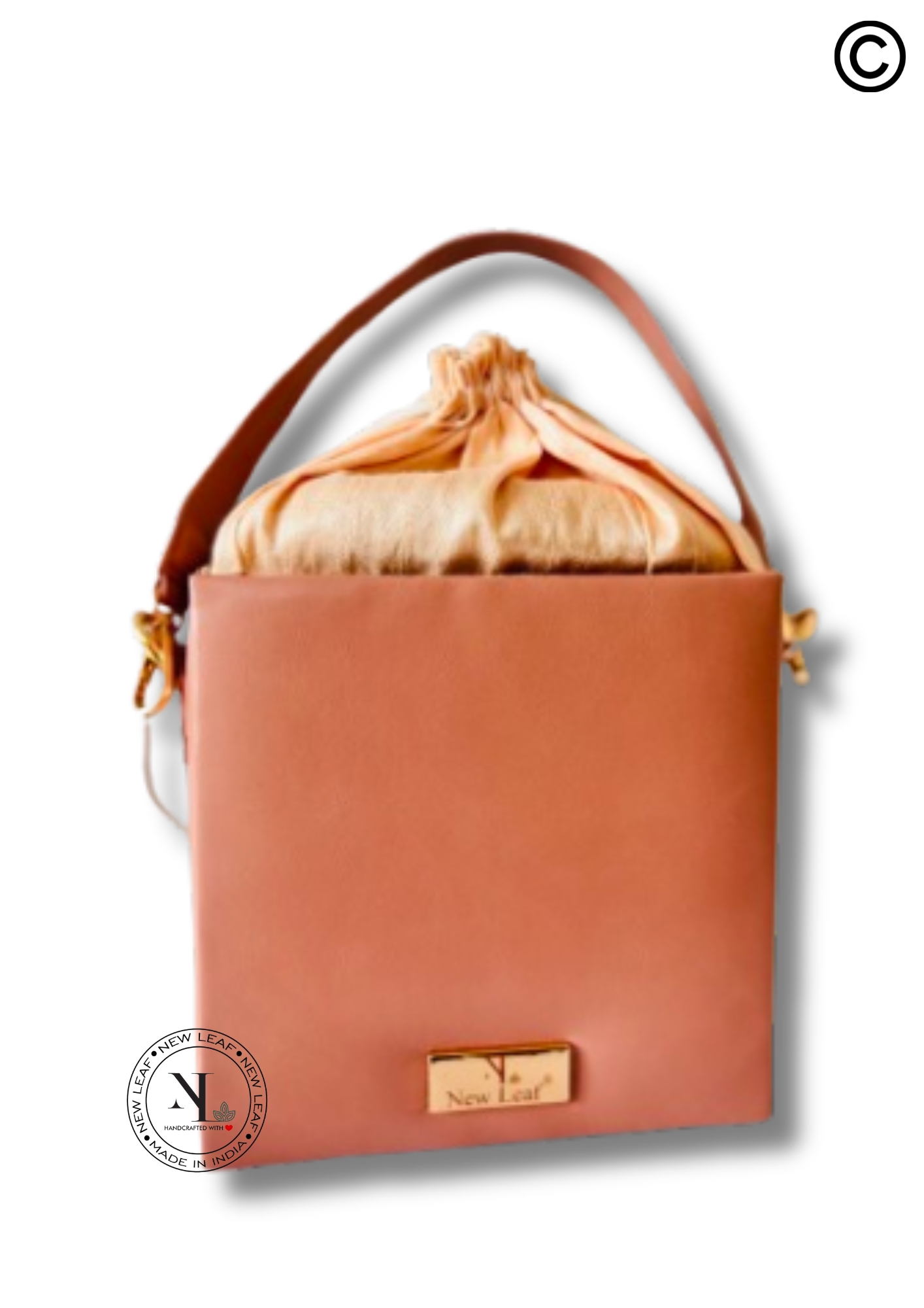 Lotus Reverie Lippan Art Potli Sling Bag