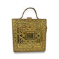 Maharani Square Lippan Art Handcrafted Box Bag