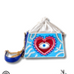 Heart Trapezium Potli with Sling