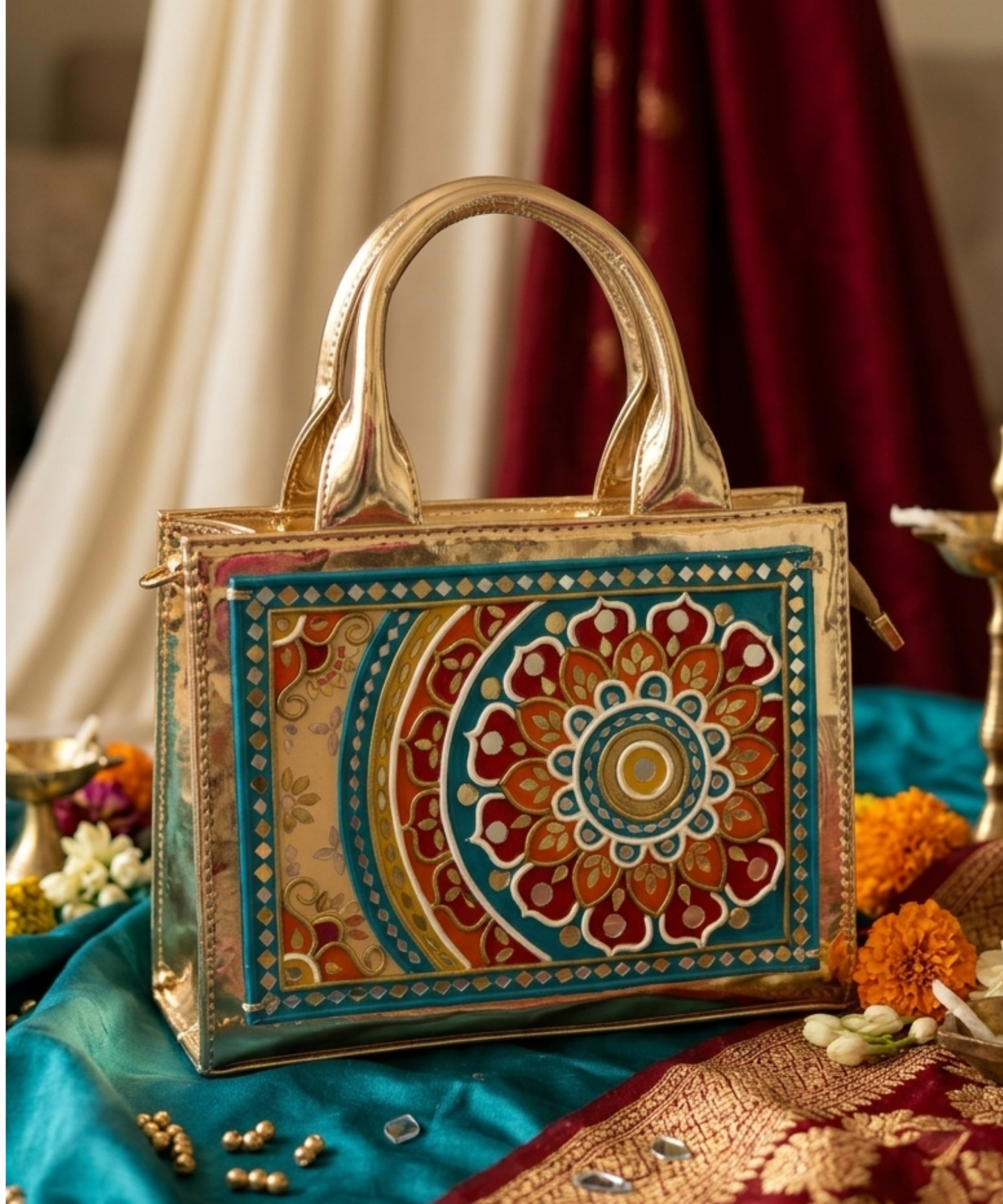 Custom Made Lippan Art Bag