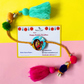 Queen Handpainted Lumba Rakhi