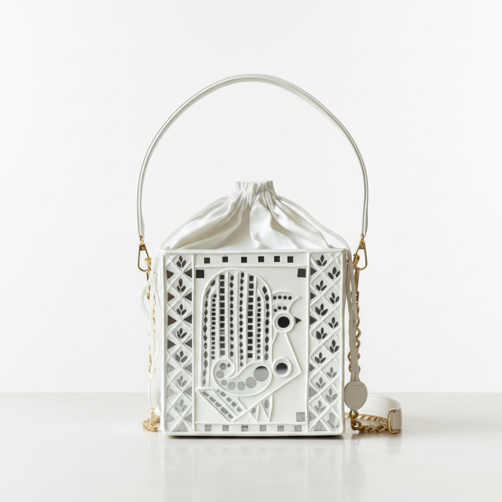 Bird Lippan Art Regular Potli Sling