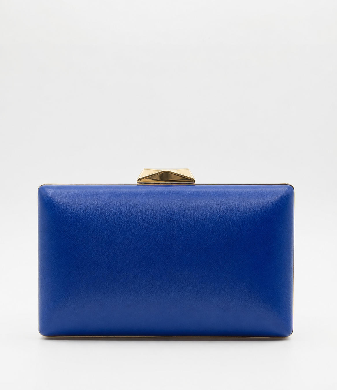 Royal Blue Rectangle Clutch Sling – Plain Handcrafted Bag