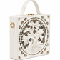 White Tree Square Lippan Art Box Bag