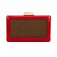 Red Rectangle Clutch Sling – Plain Handcrafted Bag