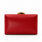Red Rectangle Clutch Sling – Plain Handcrafted Bag