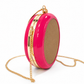 New Leaf Light Pink Circle Clutch Sling – Plain Handcrafted Bag