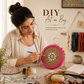 New Leaf Light Pink Circle Clutch Sling – Plain Handcrafted Bag