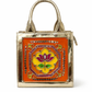 Lotus Handcrafted Lippan Art Handbag/ Sling