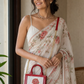 Rose Handcrafted Lippan Art Handbag/ Sling