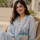 Pastel Peacock Lippan Art  Potli Handcrafted Sling Bag