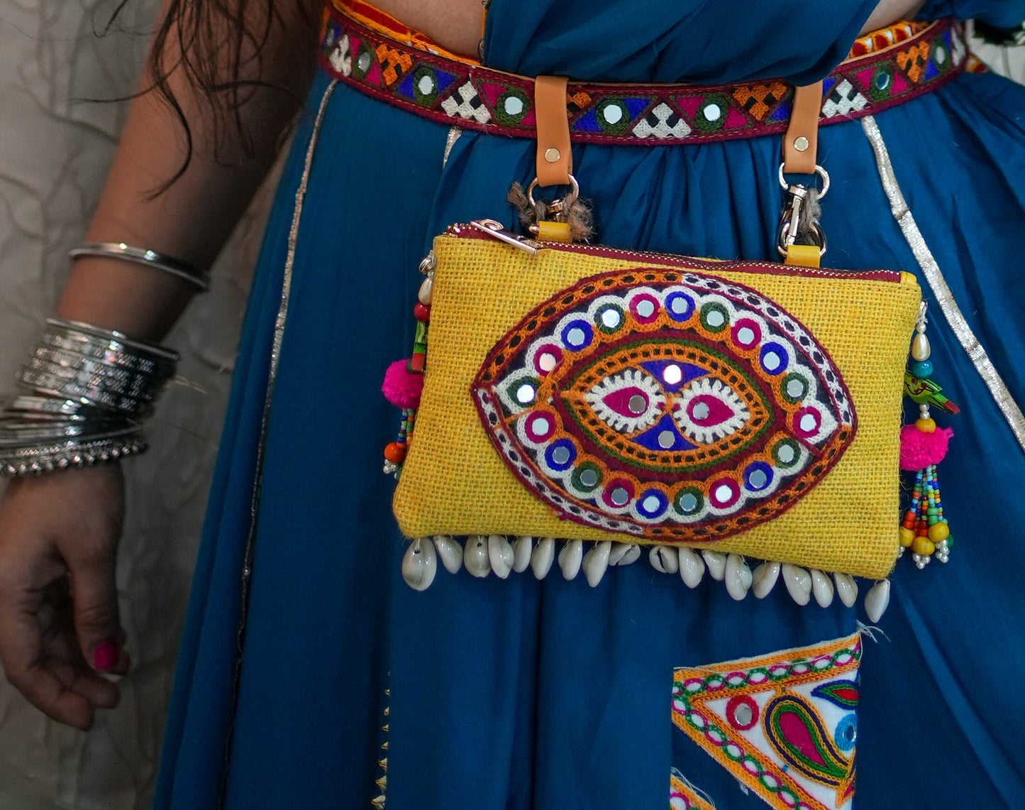 Kanak Raas Handcrafted Waist Bag