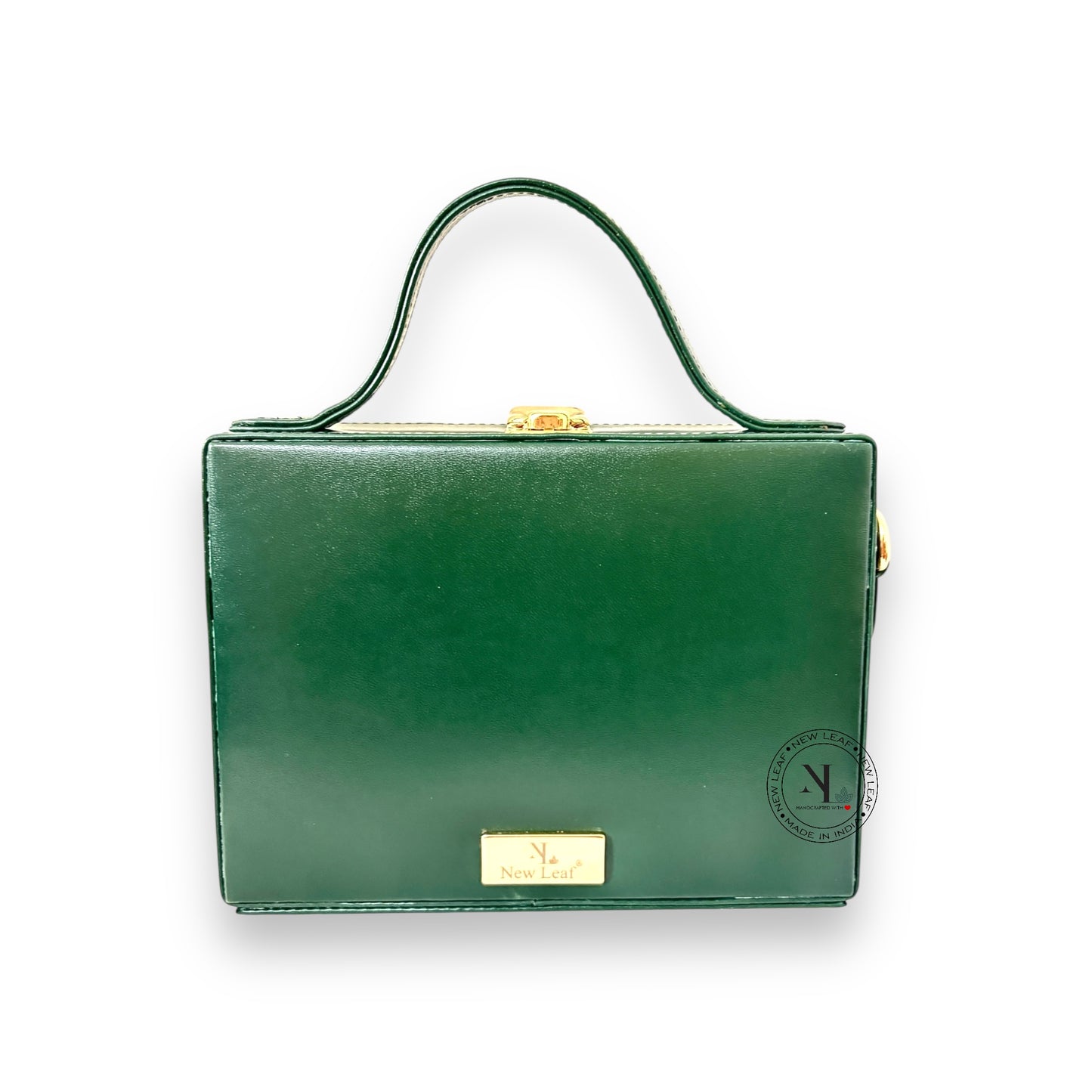 Lotus Lippan Art Handcrafted Box Bag