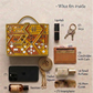 Party Lippan Art Box Sling Bag