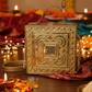 Maharani Square Lippan Art Handcrafted Box Bag