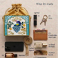 Royal Peacock  Lippan Art Regular Potli Sling