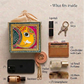 GanpatiJi Lippan Art Handcrafted Potli Square Bag