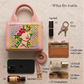 Petals & Power Lippan Art Handbag/Sling