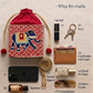 Elephant Lippan Art Medium Potli Sling