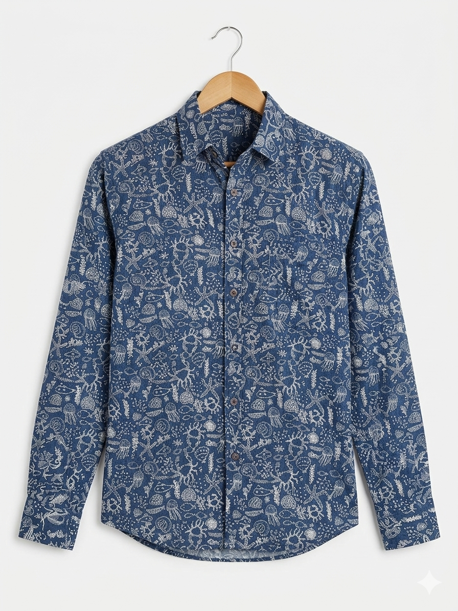 Sea Full Sleeves Unisex Shirt
