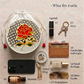 Blushing Rose Lippan Art Medium Potli Sling Bag