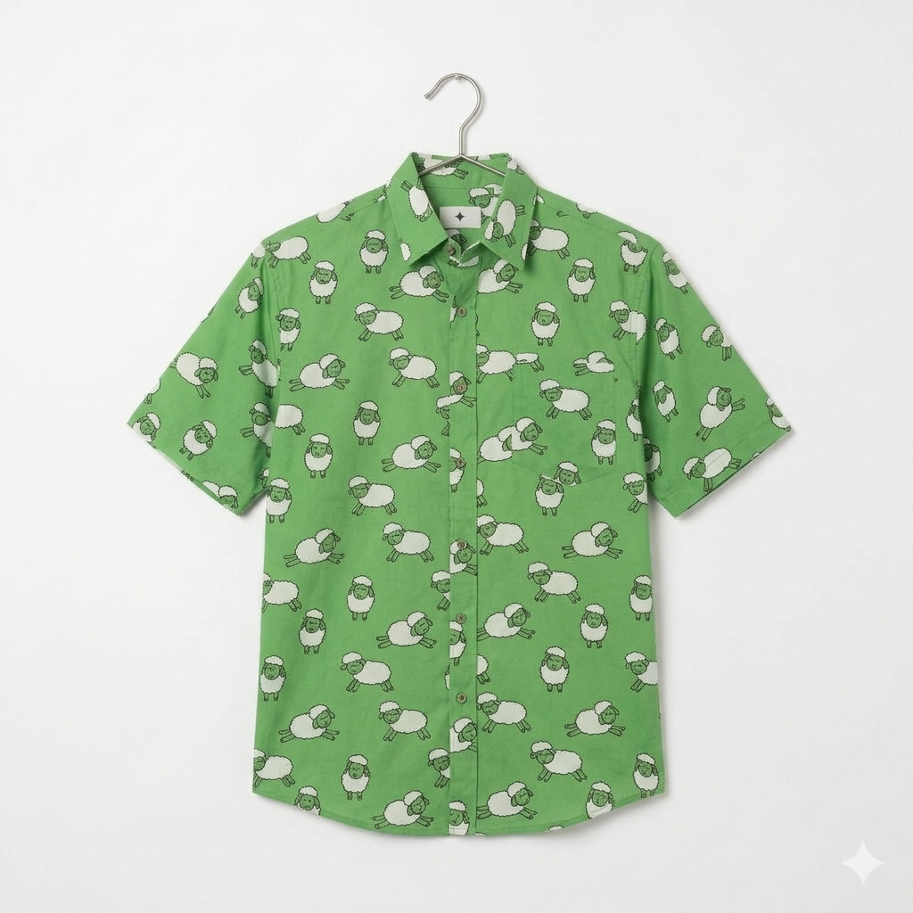 Sheep Unisex Short Sleeves Shirt