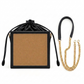 New Leaf  Black  Square Potli Sling – Plain Handcrafted Bag