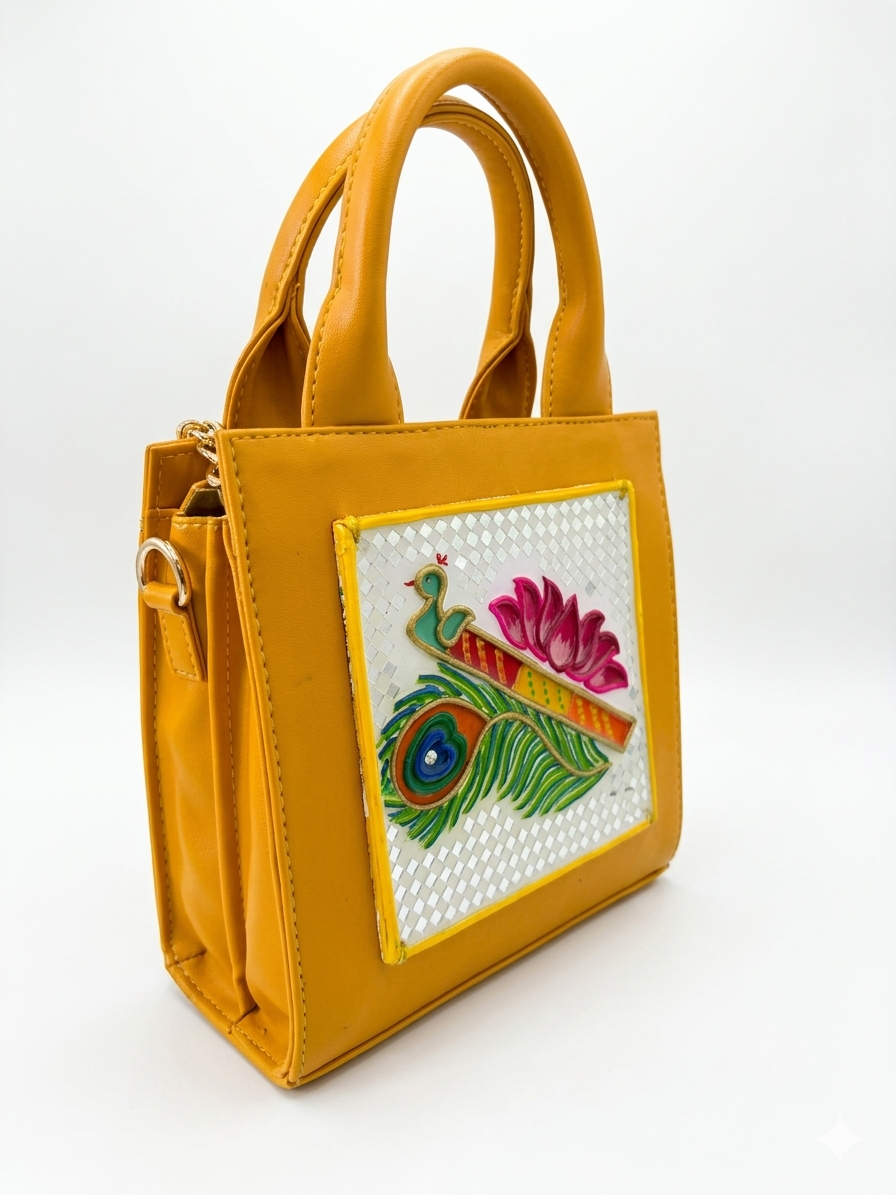 Bansuri Lippan Art Handbag/ Sling