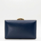 Navy Blue Rectangle Clutch Sling – Plain Handcrafted Bag