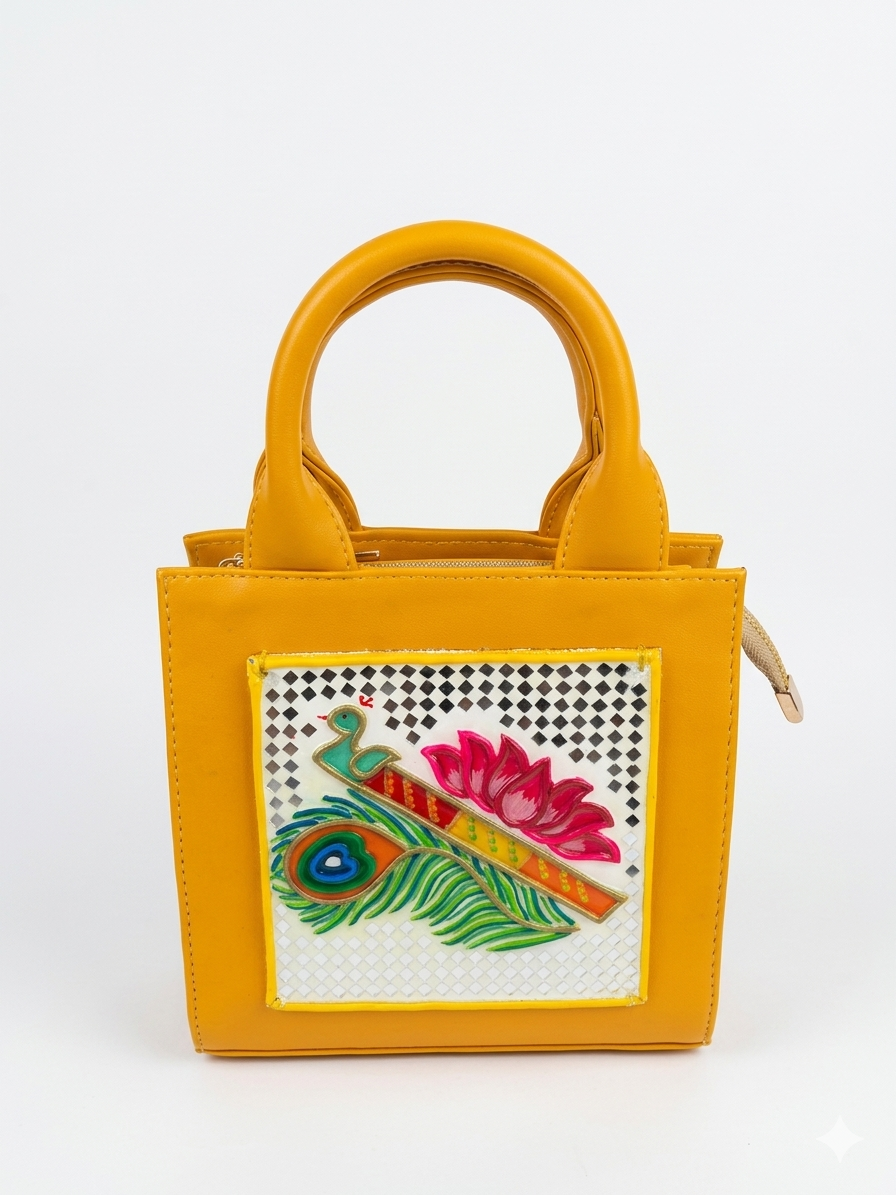 Bansuri Lippan Art Handbag/ Sling